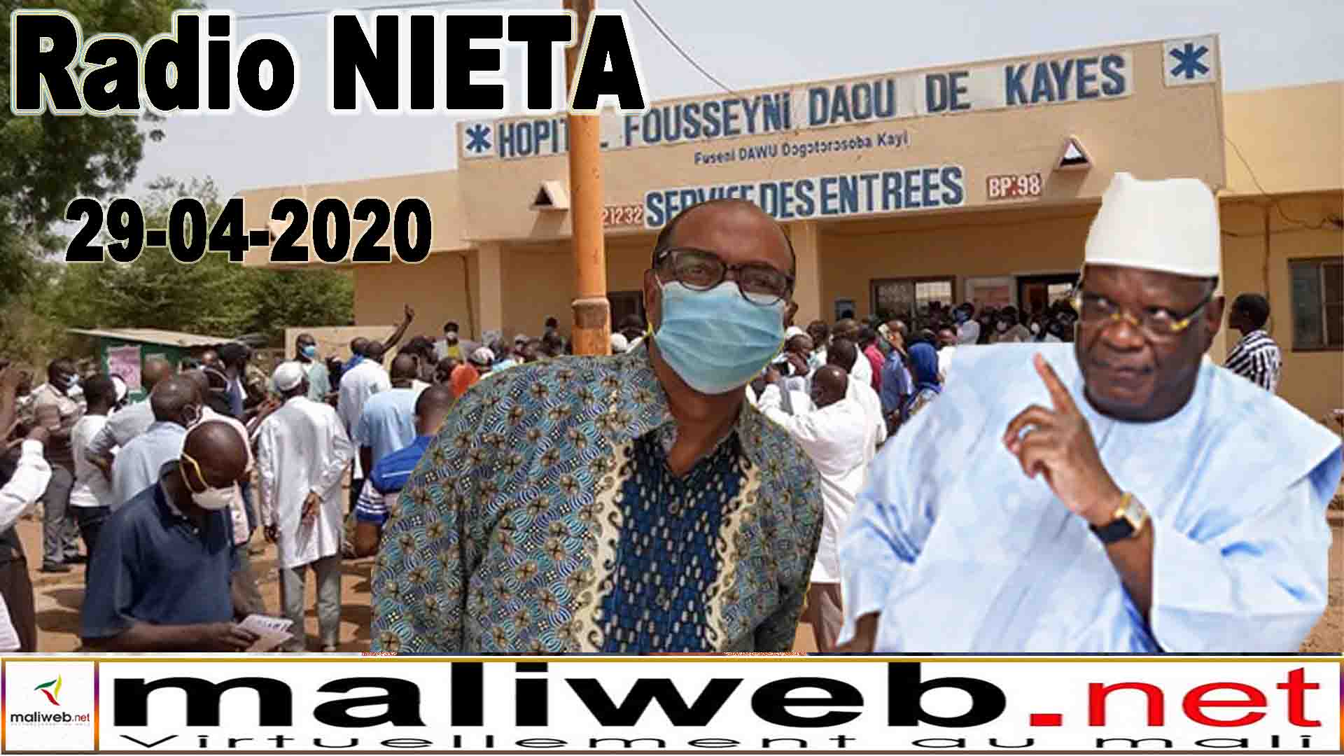 La revue de la presse de la Radio NIETA du 29 avril 2020