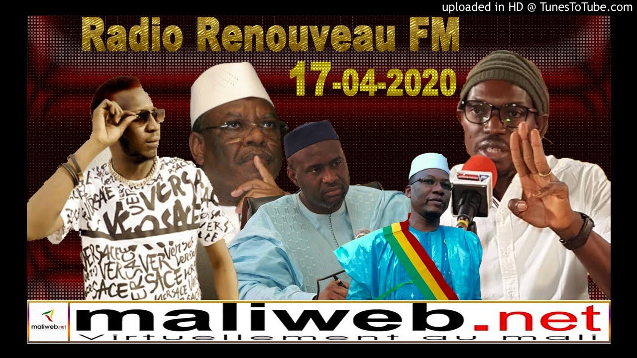 La revue de presse de la Radio Renouveau FM du 17 avril 2020