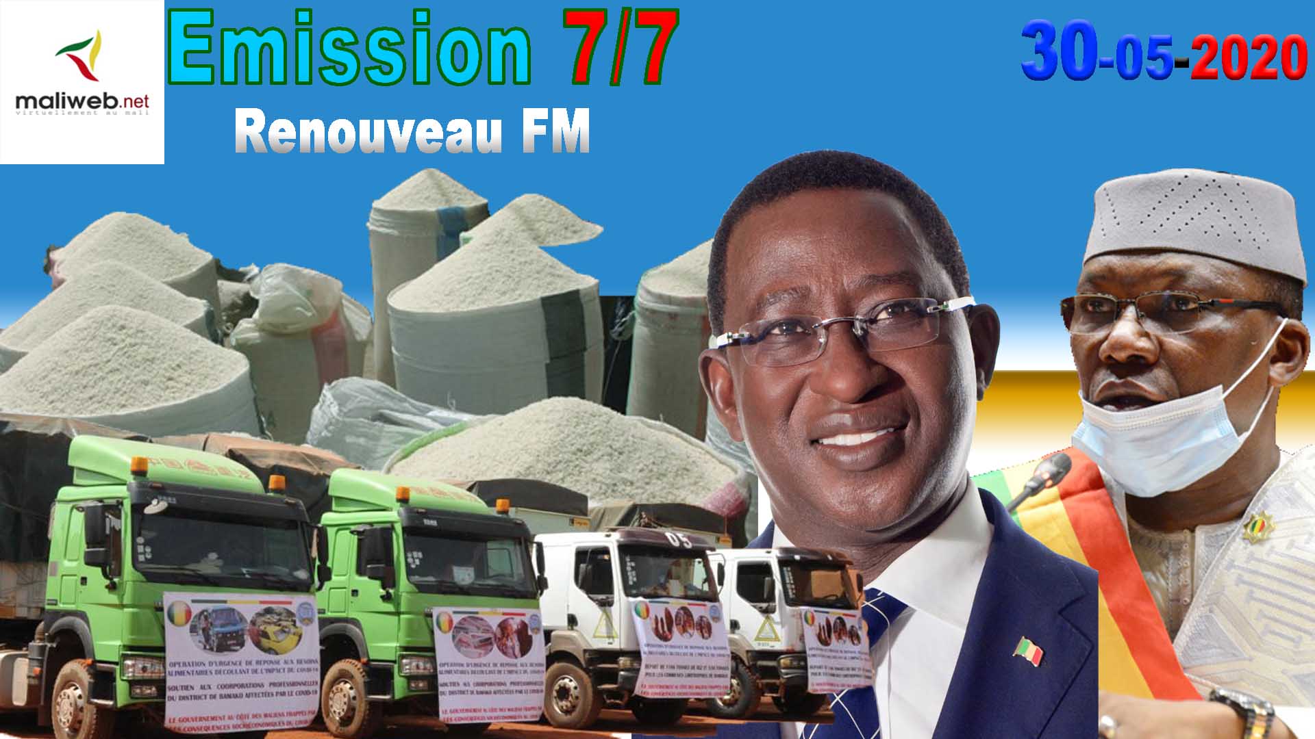 Emission 7/7 de la Radio Renouveau FM du 30 mai 2020