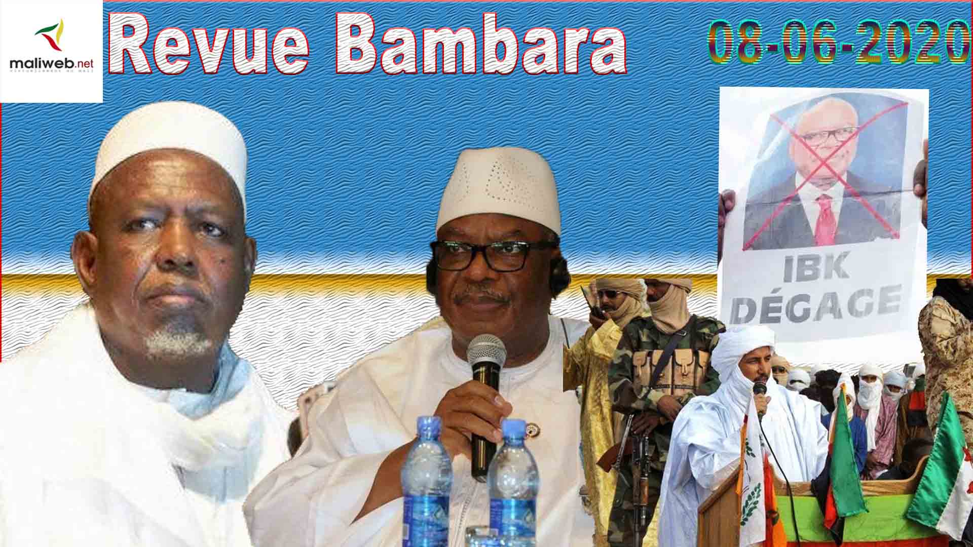 La revue de la presse en bambara du 09 Juin 2020