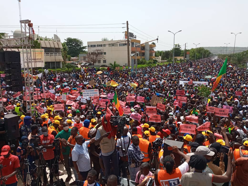 Manifestation à Bamako: Au moins 01 mort et plusieurs blessés