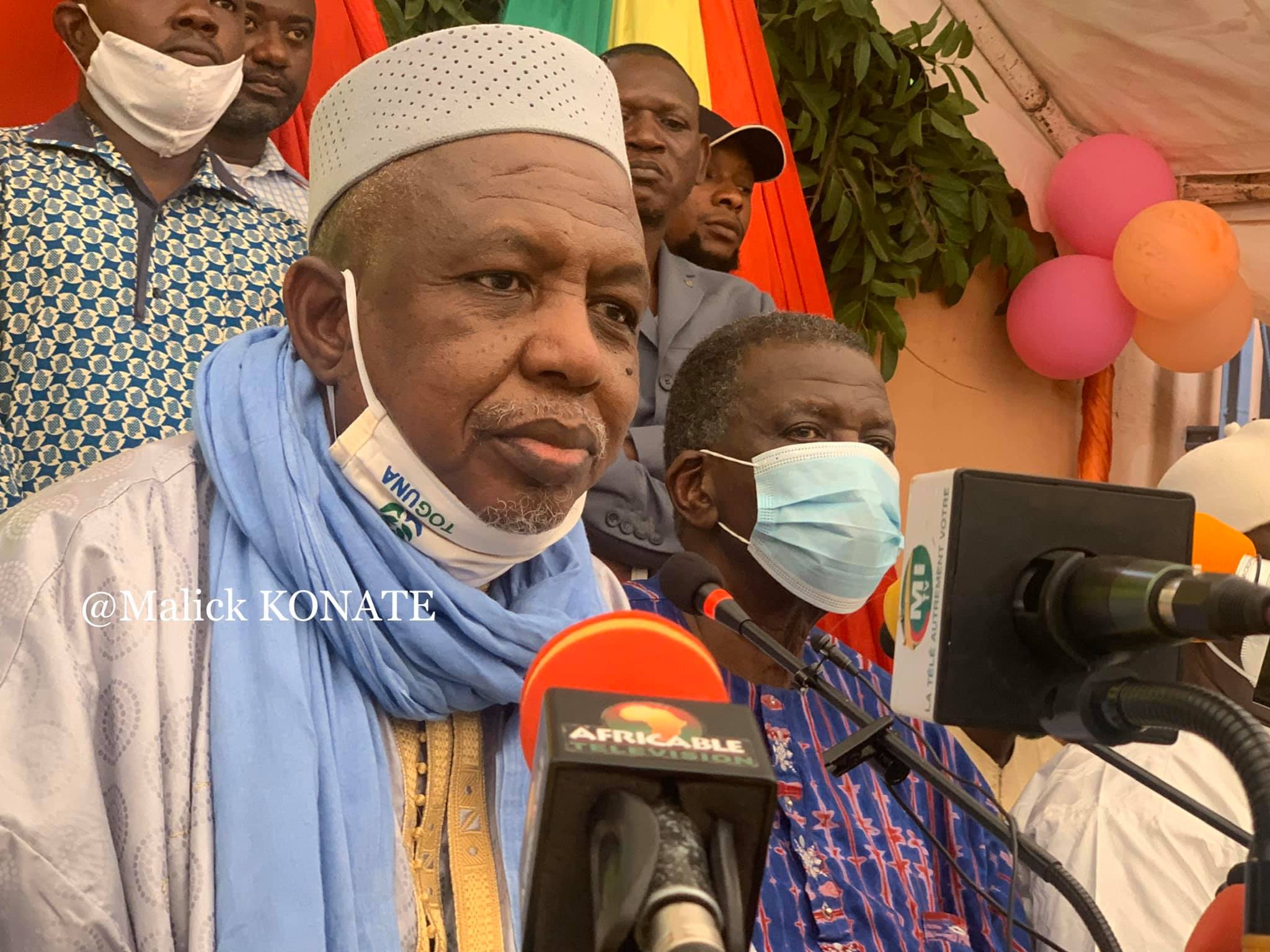 Imam Mahmoud Dicko, mon programme est d'instaurer la nation malienne