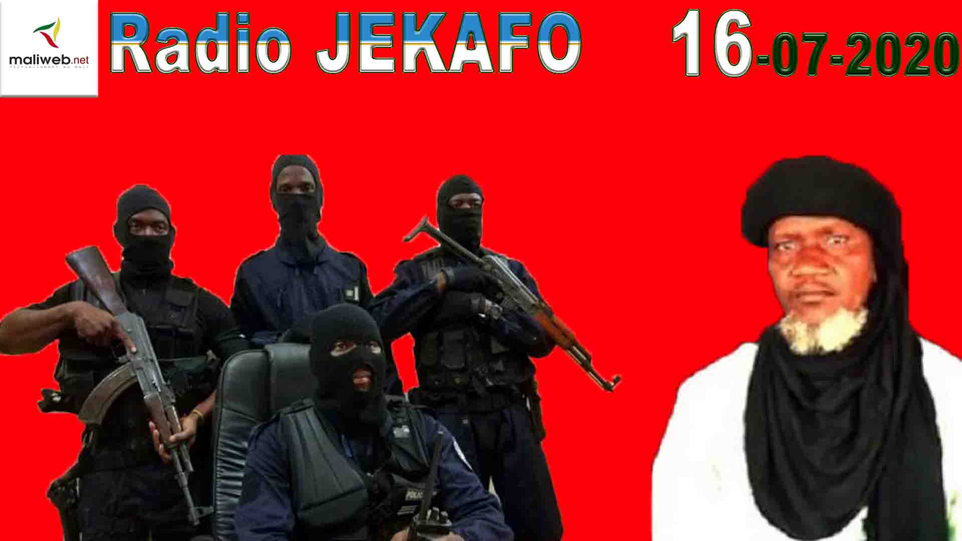 La revue de presse de la Radio JEKAFO du 16 juillet 2020