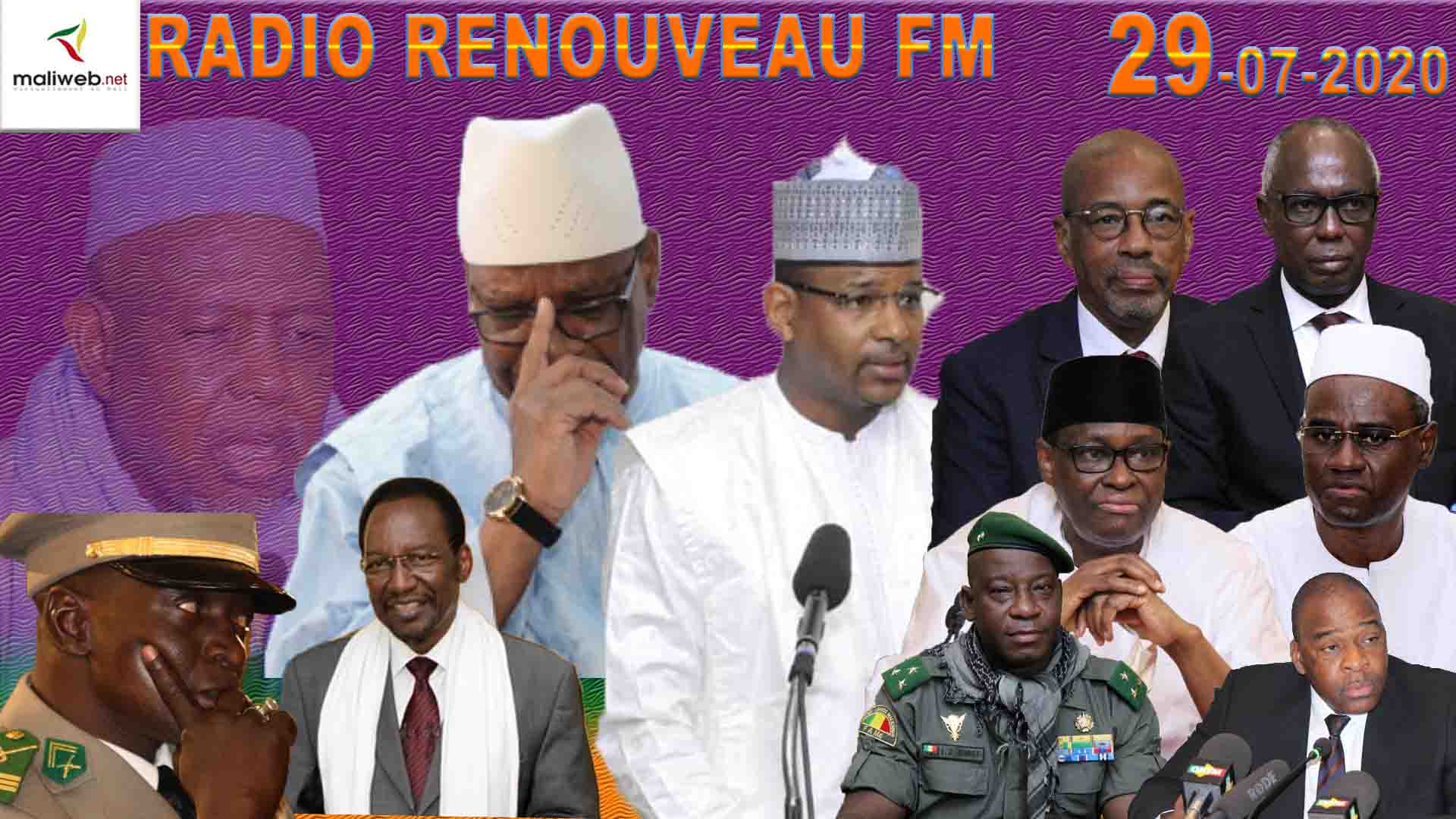 La revue de la presse de la Radio RENOUVEAU FM du 29 juillet 2020