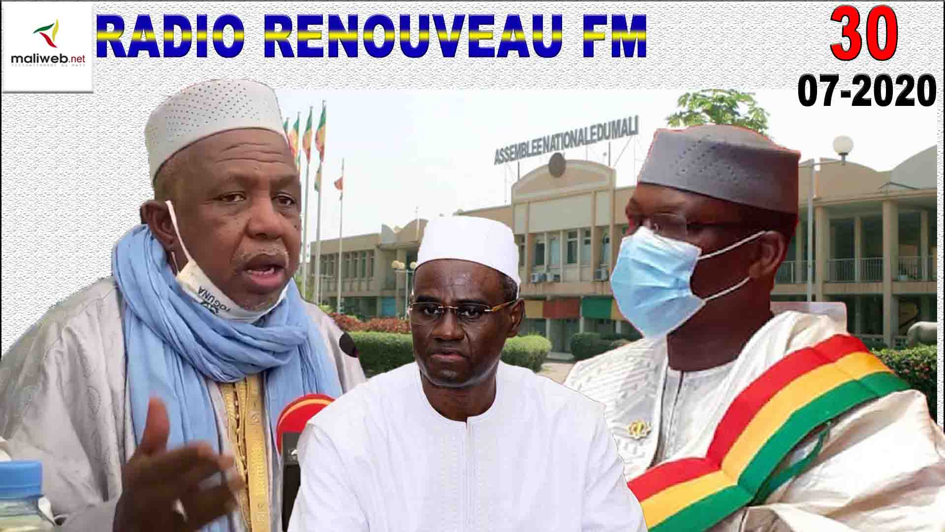 La revue de la presse de la Radio RENOUVEAU FM du 30 juillet 2020