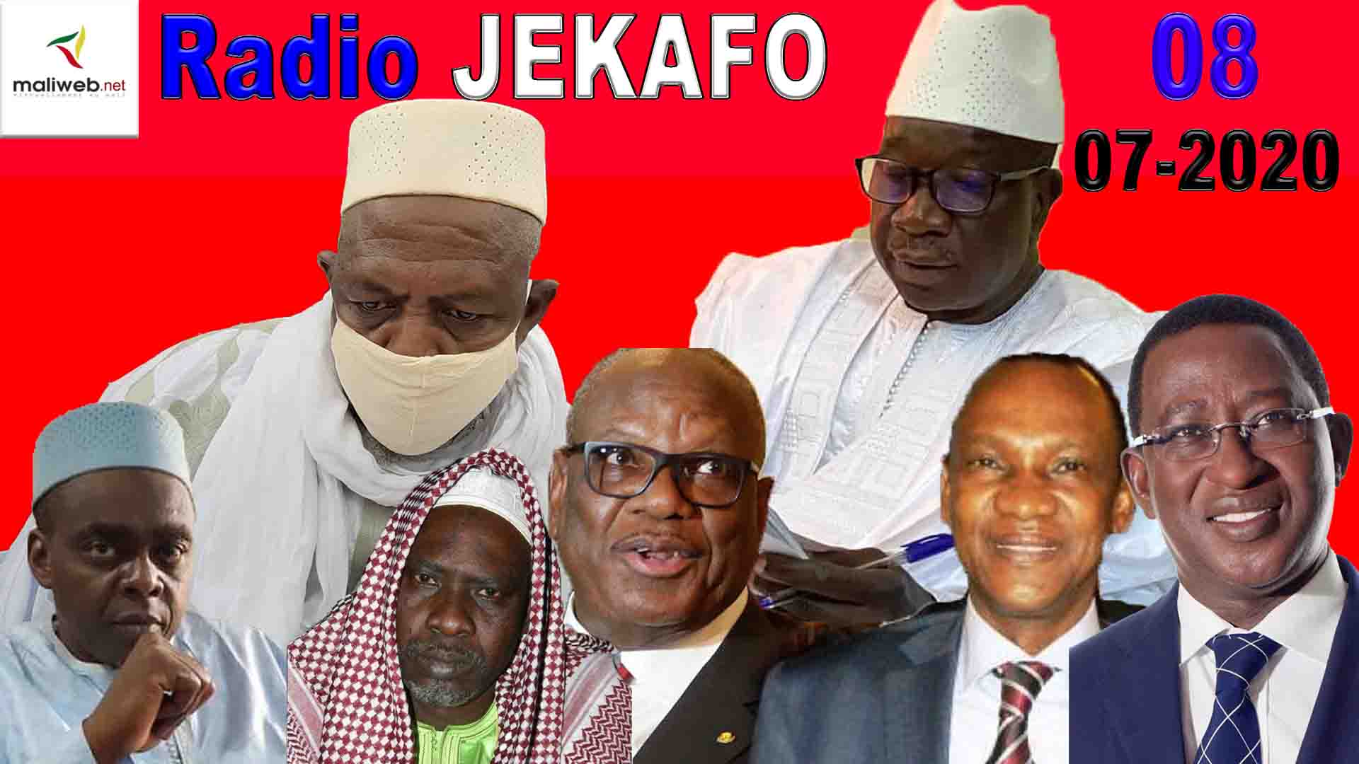 La revue de presse de la Radio JEKAFO du 08 juillet 2020