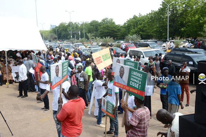 Grand rassemblement à Bamako pour exiger la libération de Soumaïla Cissé : Le Président IBK et la Communauté internationale invités à redoubler d’efforts