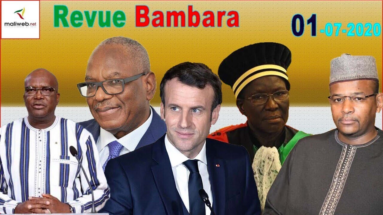 La revue de la presse en bambara du 1er juillet 2020