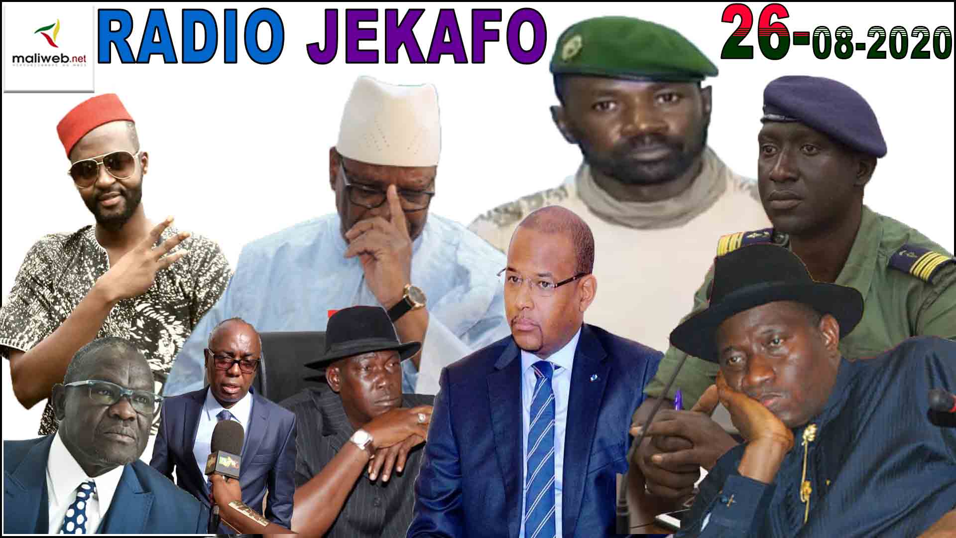 La revue de la presse de la Radio JEKAFO du 26 août 2020