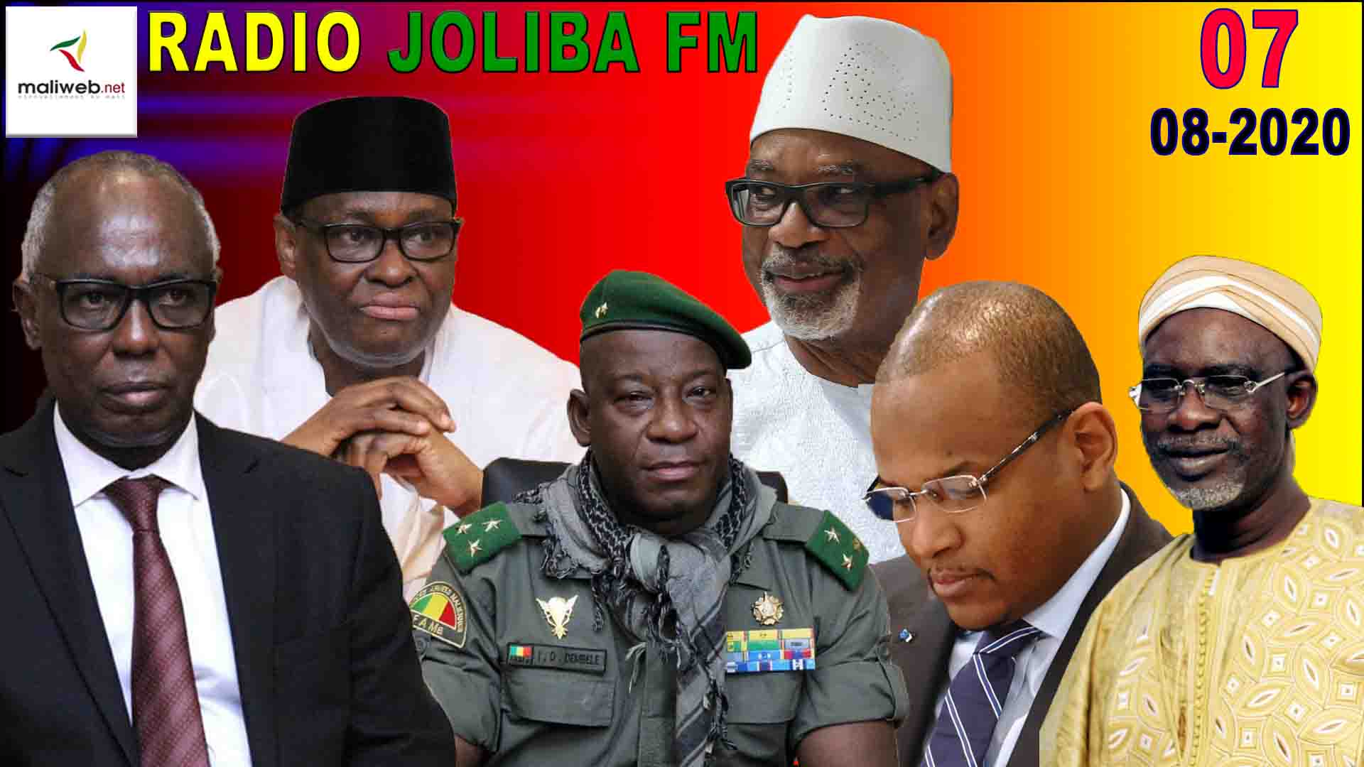 La revue de la presse de la Radio JOLIBA FM du 07 août 2020