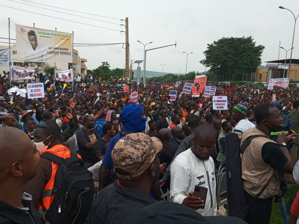 Nouvelle marée humaine du M5-RFP hier à Bamako :  IBK doit…agir !