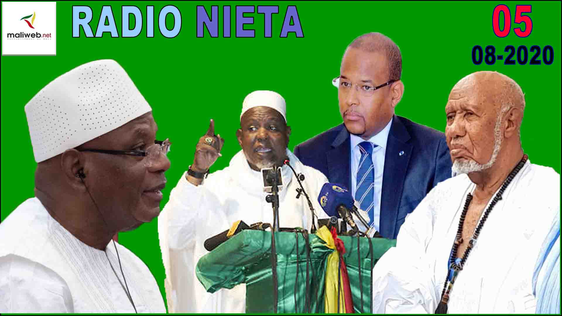 La revue de la presse de la Radio NIETA du 05 août 2020