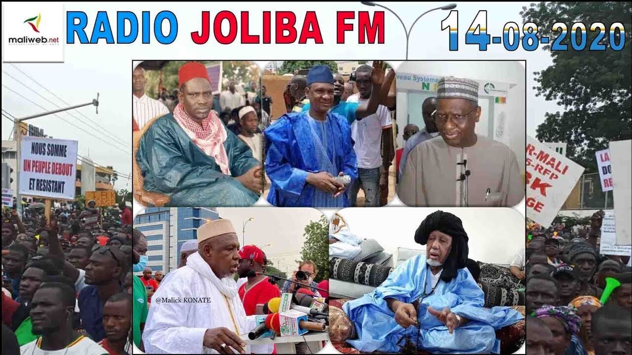 La revue de la presse de la Radio JOLIBA FM du 14 août 2020