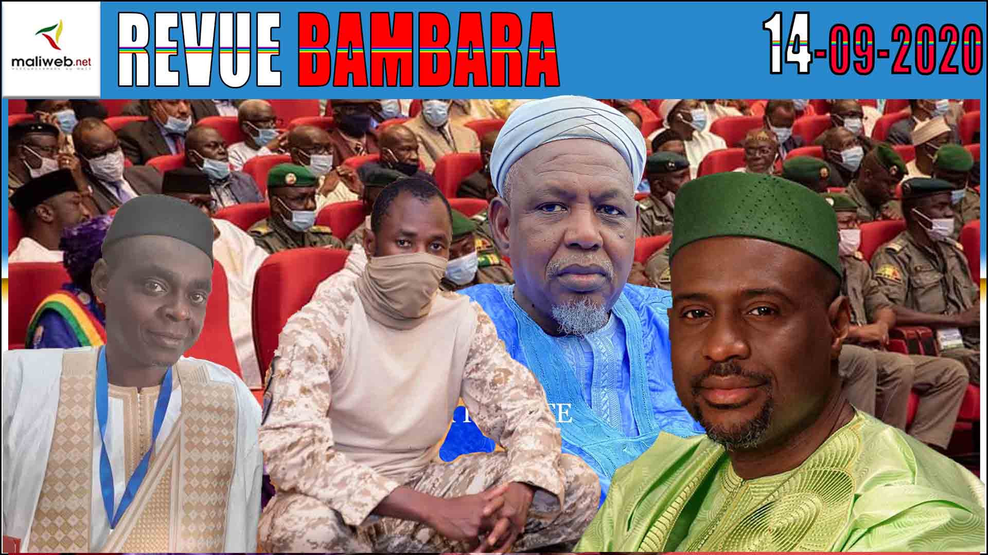 La revue de Presse en Bambara du 14 Septembre 2020