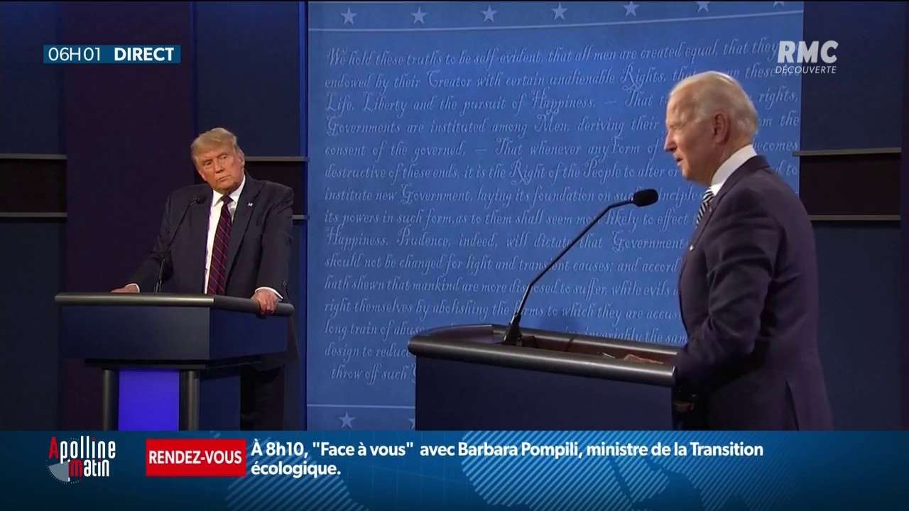 "Est-ce que vous allez la fermer ?": aux Etats-Unis, le débat entre Donald Trump et Joe Biden vire au chaos