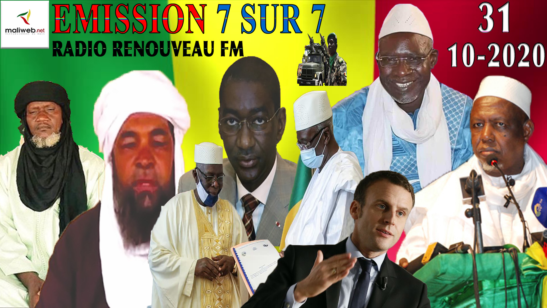 Emission 7SUR7 de la Radio Renouveau FM du 31 OCTOBRE 2020