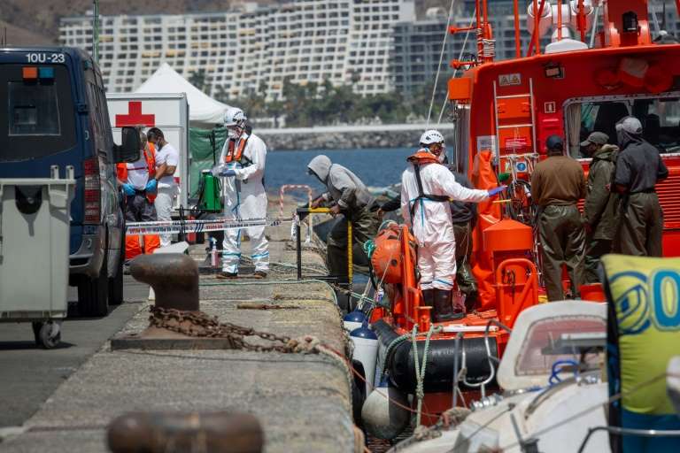 Espagne: arrivée de plus d'un millier de migrants aux Canaries en 48 heures