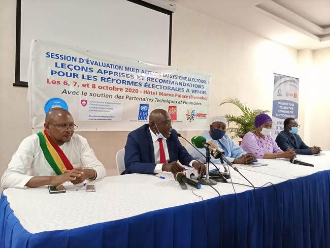 Huit recommandations issues de la session d’évaluation multi acteurs du système électoral au Mali