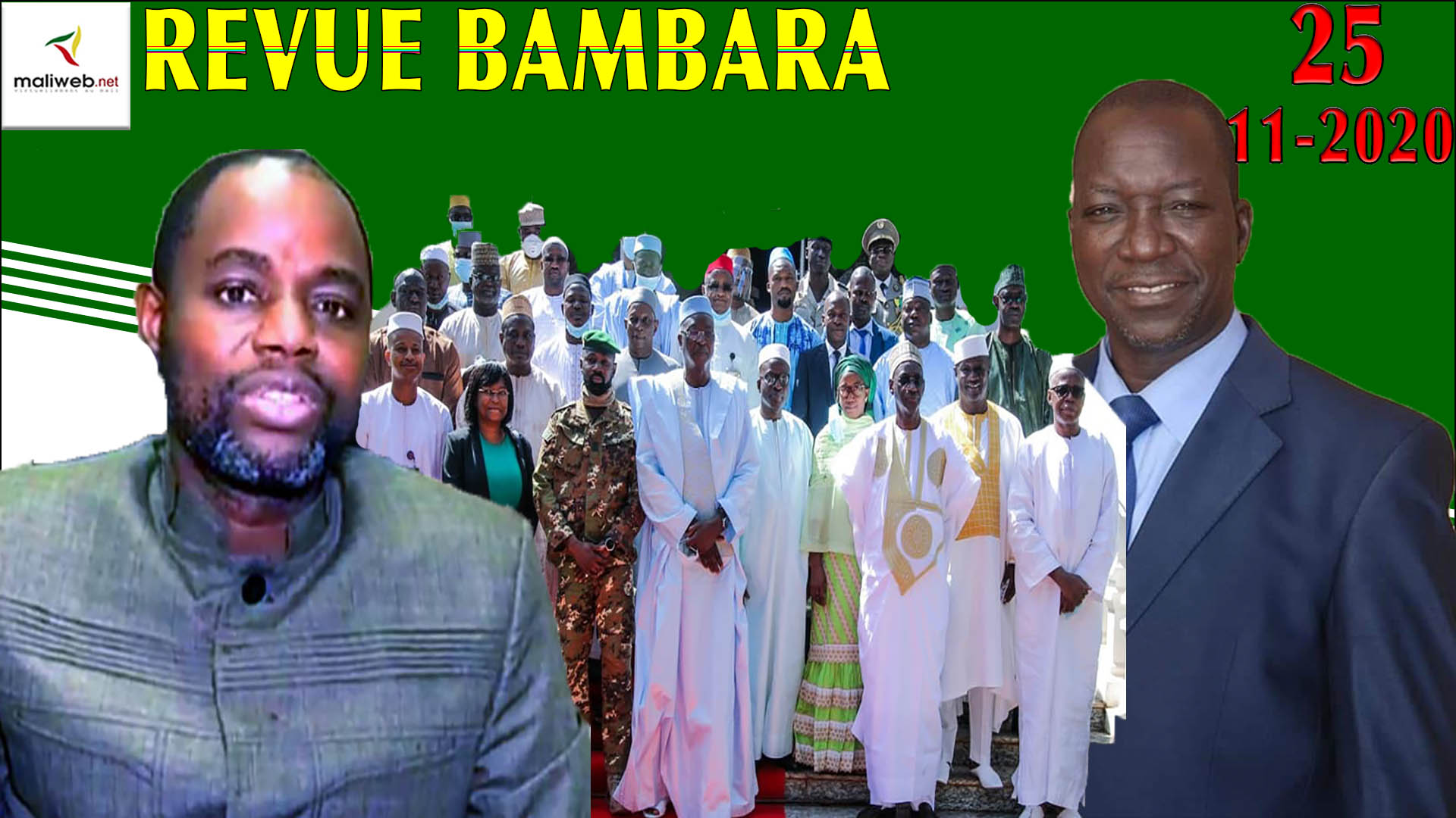 La Revue de la Presse en Bambara du 25 novembre 2020