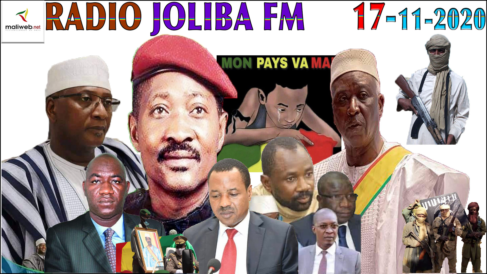 La Revue de la Presse de la Radio JOLIBA FM DU 17 NOVEMBRE 2020