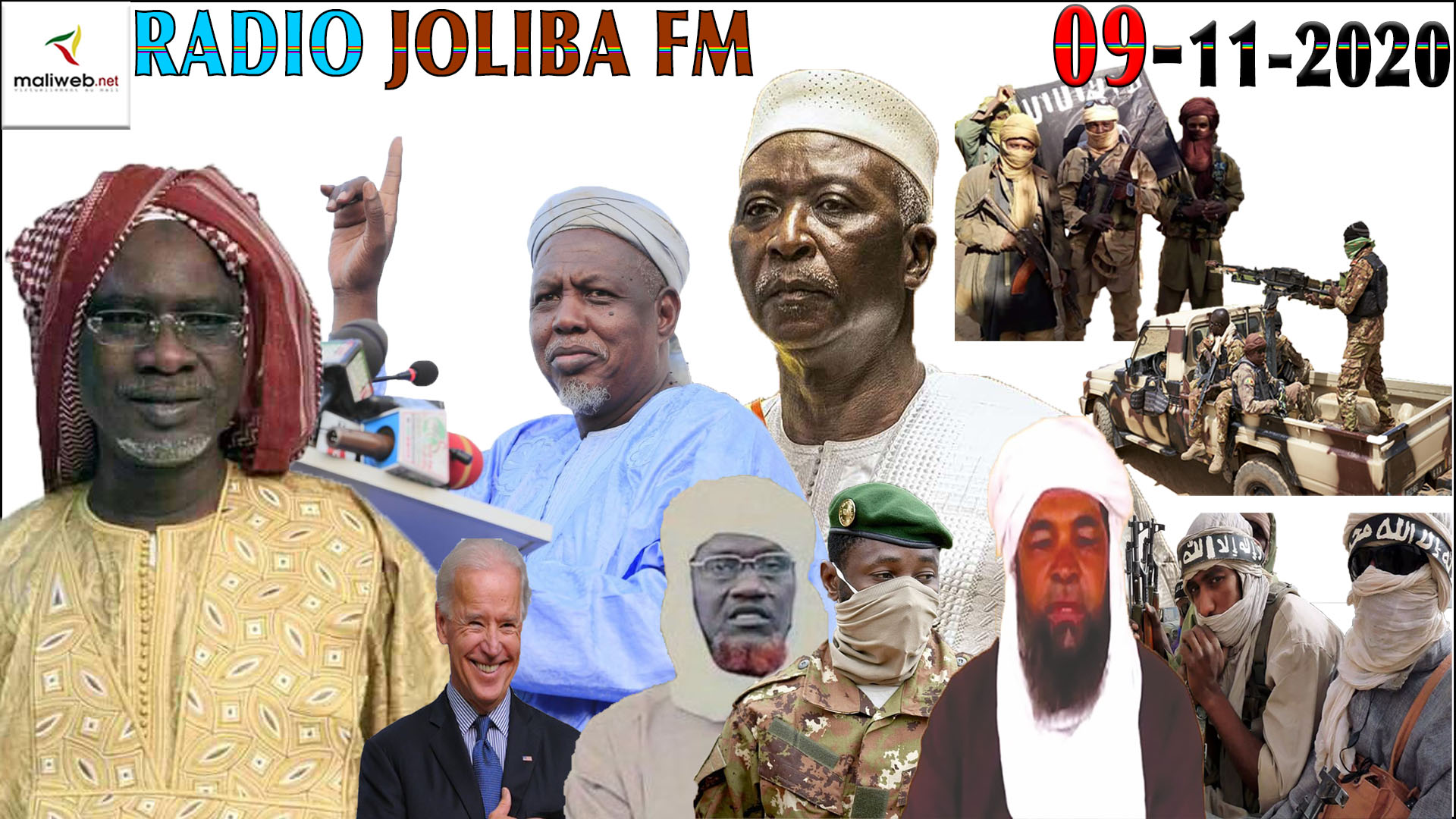 La Revue de la Presse de la Radio JOLIBA FM du 09 NOVEMBRE 2020