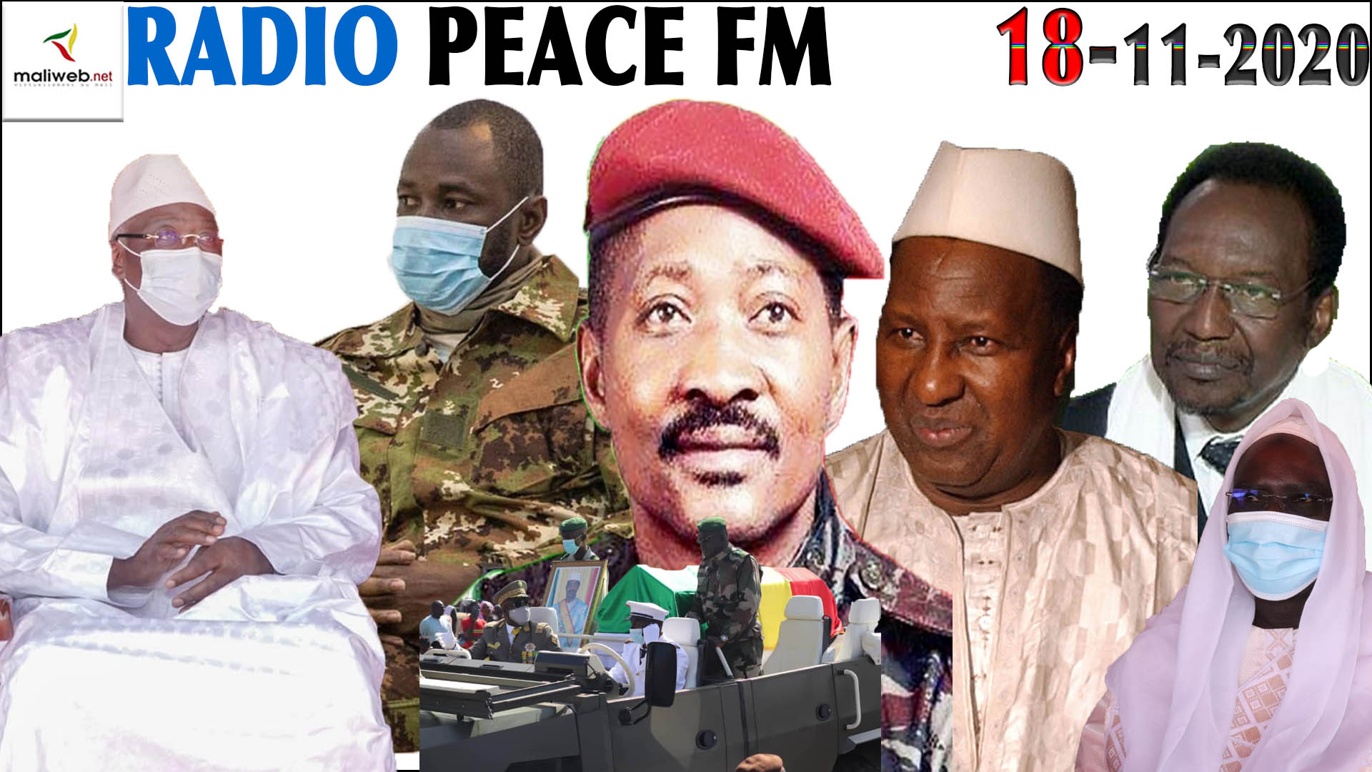 La Revue de la Presse de la Radio PEACE FM DU 18 NOVEMBRE 2020