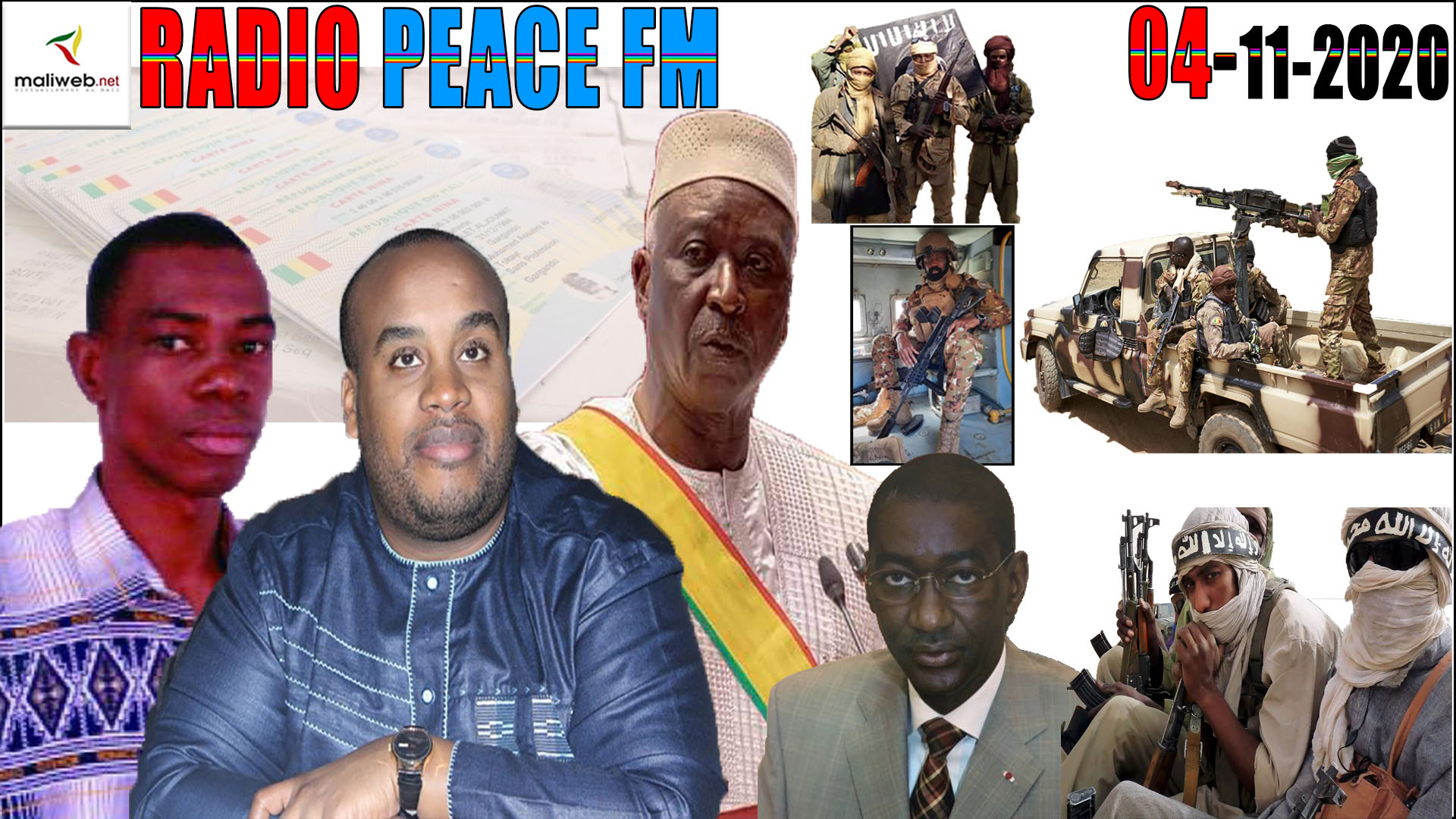 La Revue de la Presse de la Radio PEACE FM DU 04 NOVEMBRE 2020