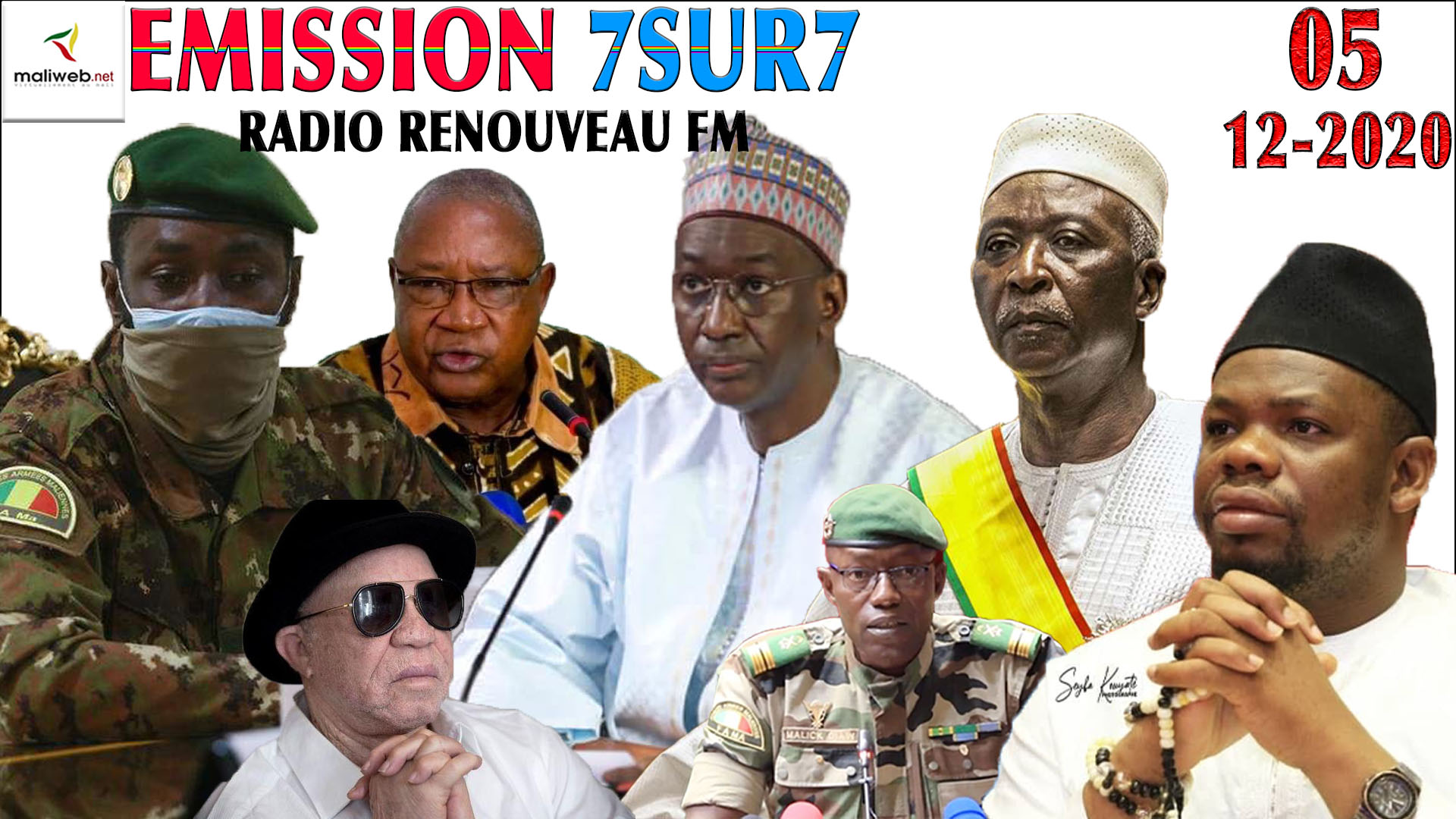 Emission 7SUR7 de la Radio Renouveau FM du 05 décembre 2020