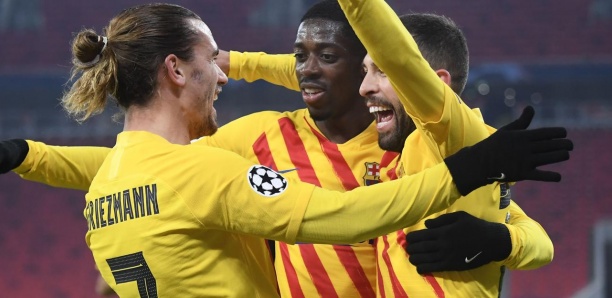 Ligue des Champions : Griezmann et Dembélé brillent avec le Barça