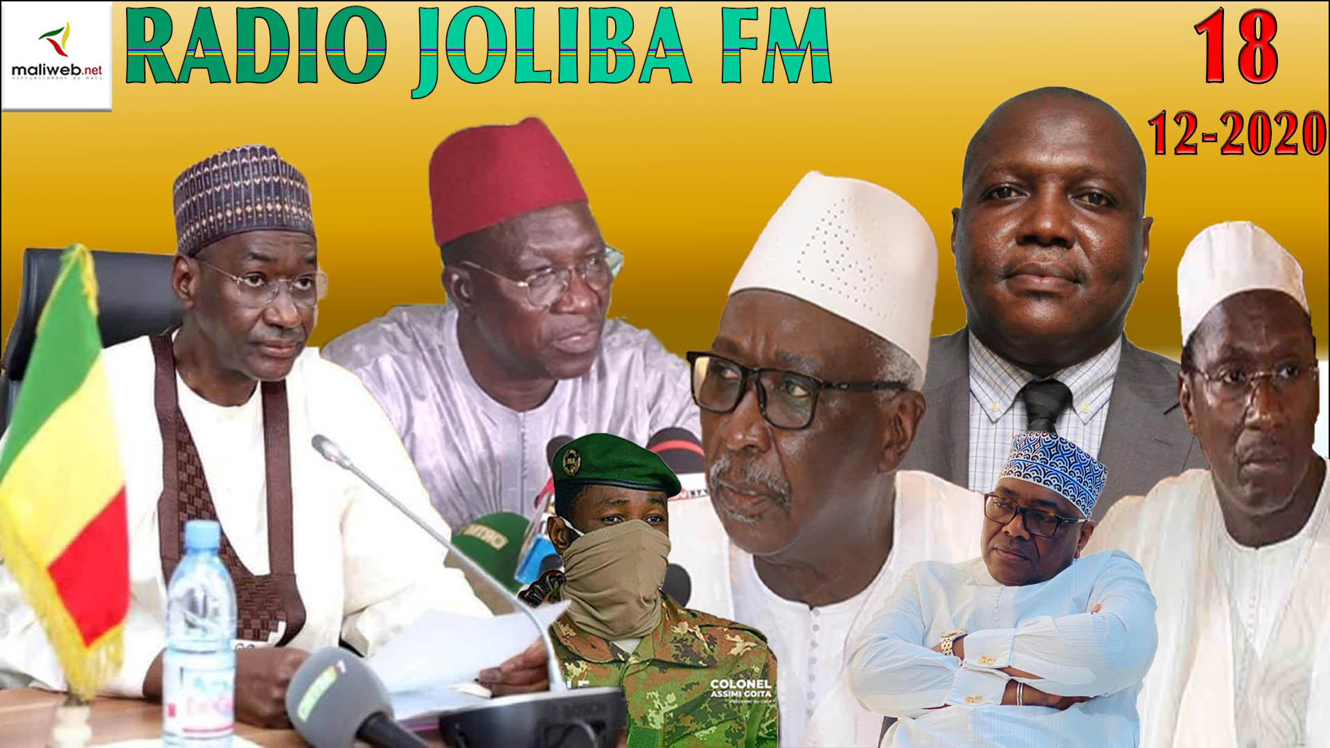 La Revue de Presse de la Radio JOLIBA FM du 18 décembre 2020