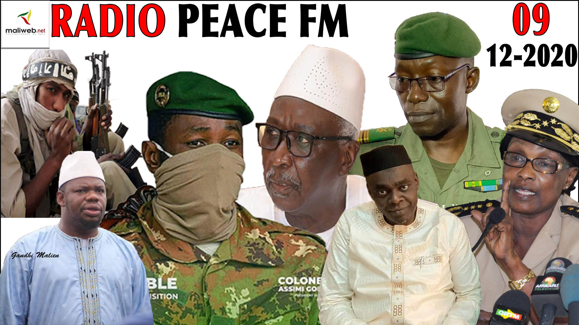 La Revue de la Presse de la Radio PEACE FM du 09 décembre 2020