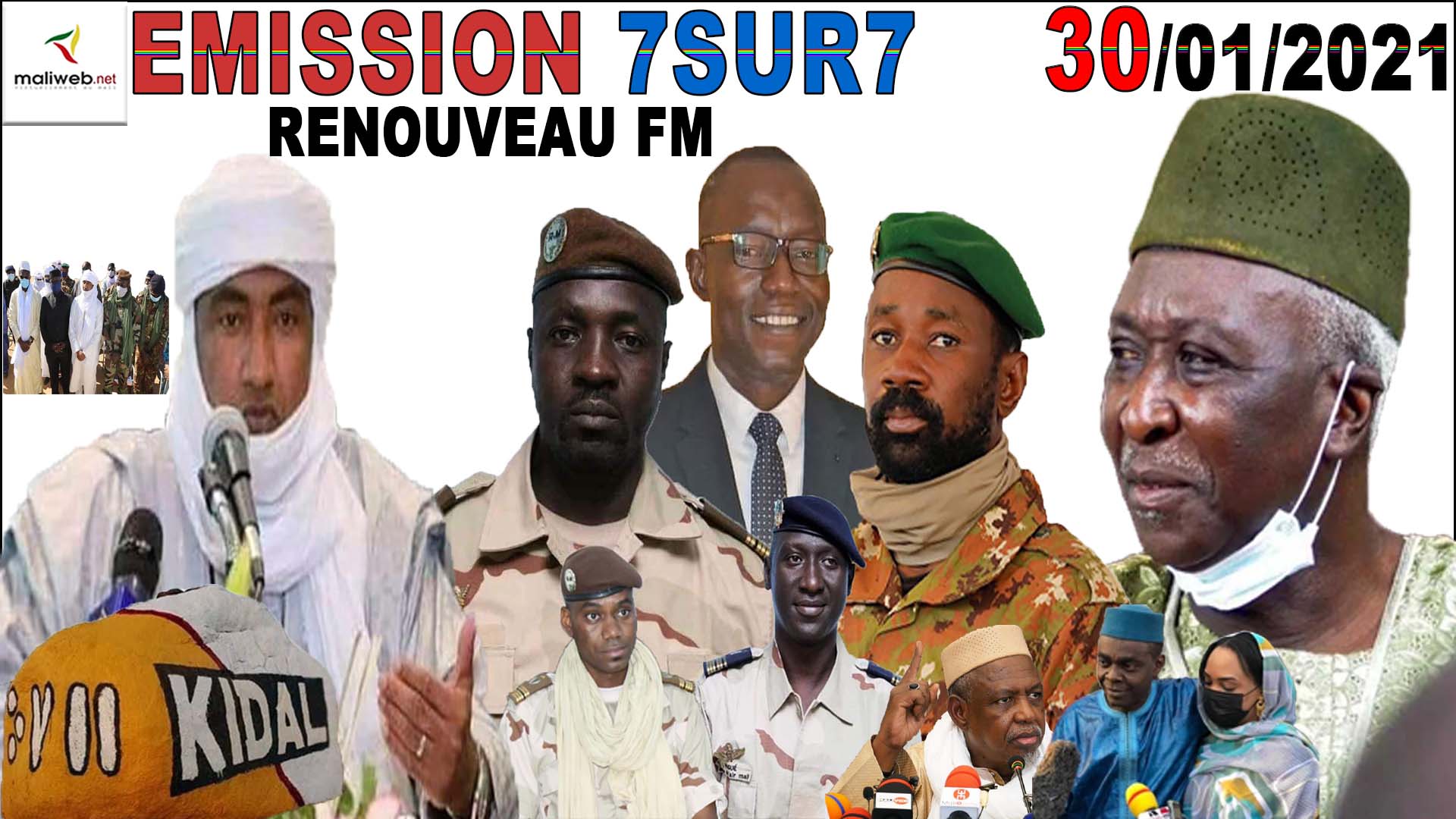 Emission 7SUR7 de la Radio Renouveau FM du 30 janvier 2020