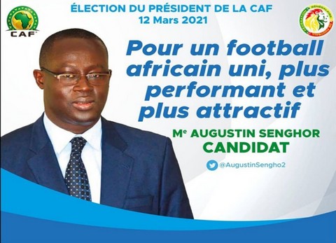 Candidat à l'élection à la présidence de la CAF : Me Augustin Emmanuel Senghor officialise sa candidature pour un football africain uni, plus performant et plus attractif