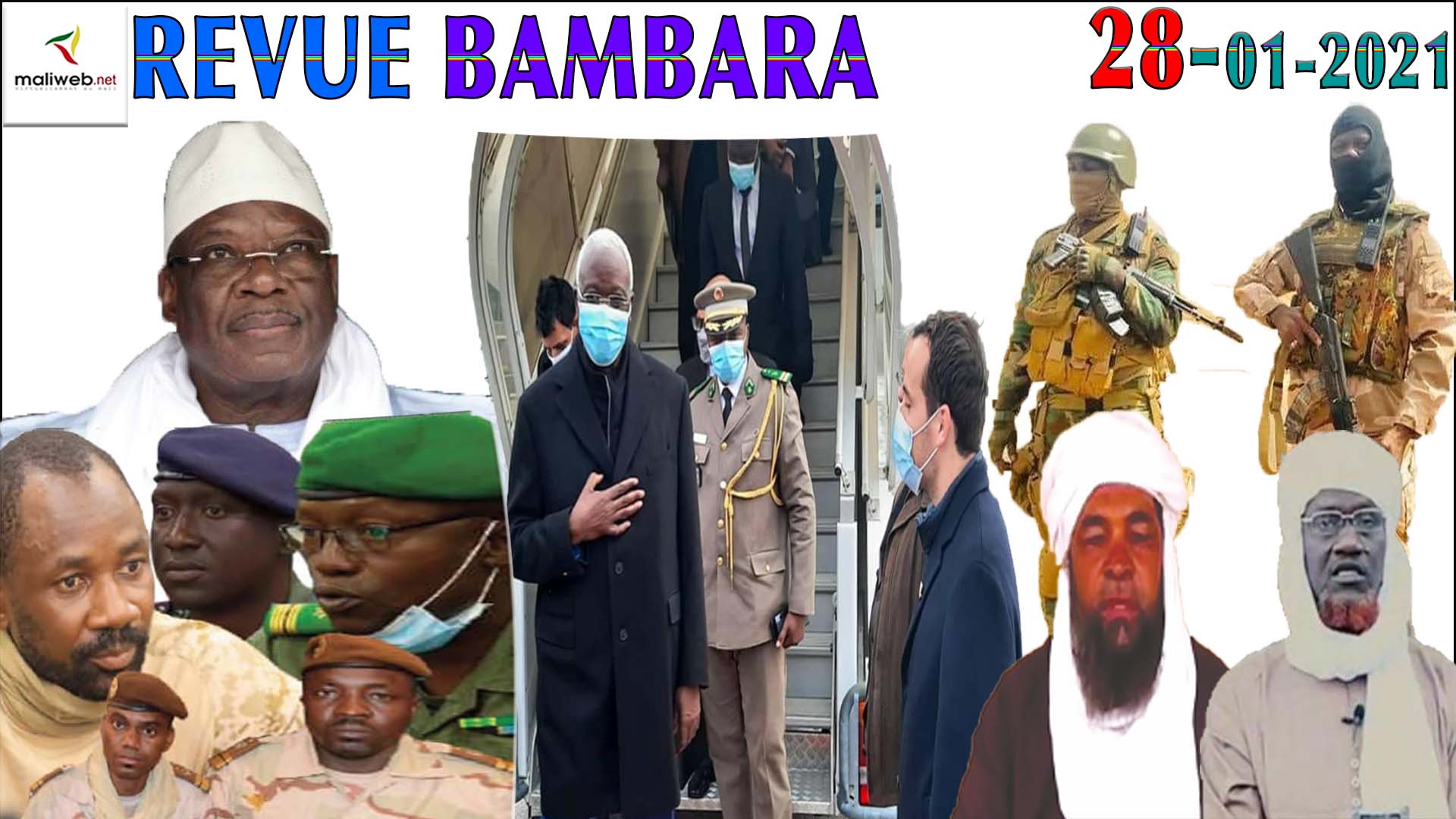 La Revue de Presse en Bambara du 28 janvier 2021