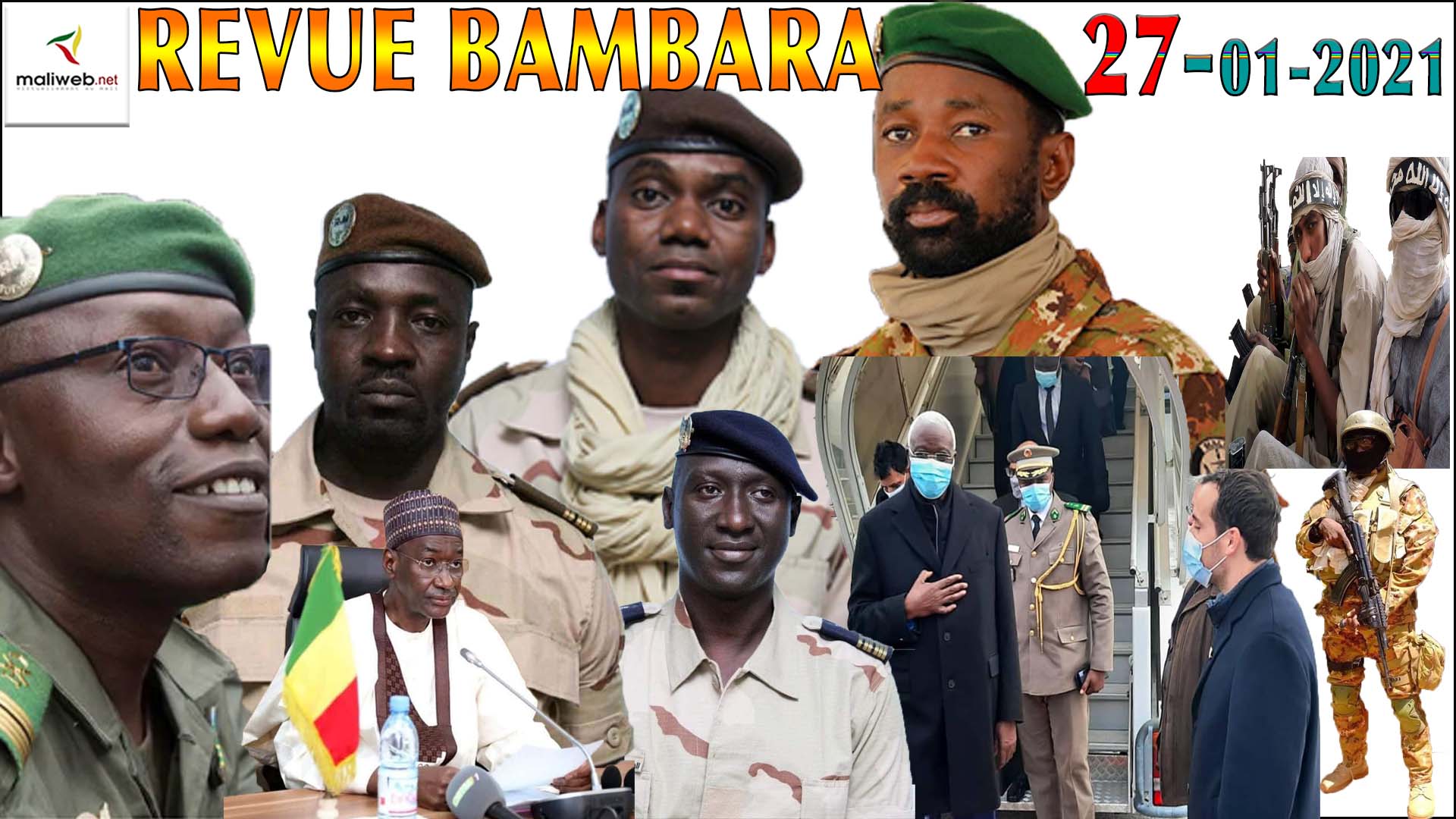 La Revue de Presse en Bambara du 27 janvier 2021