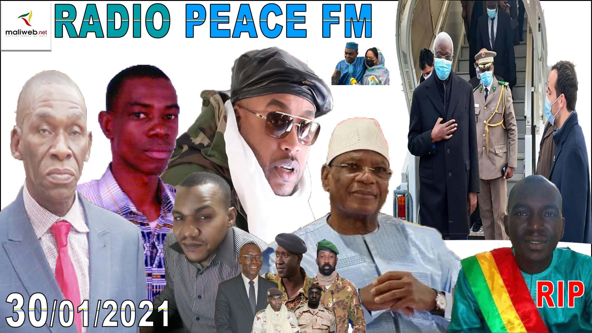 La Revue de Presse de la Radio PEACE FM du 30 janvier 2021