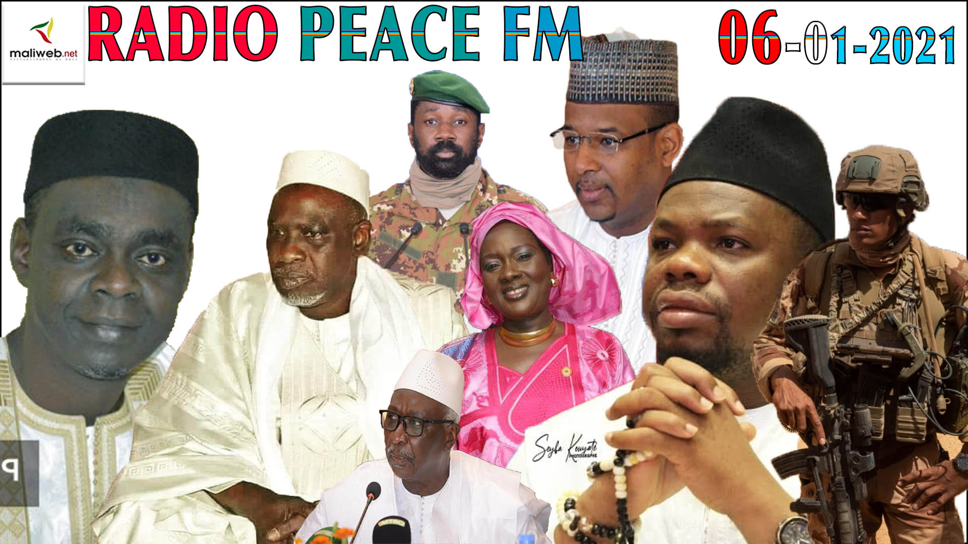 La Revue de Presse de la Radio PEACE FM du 06 janvier 2020