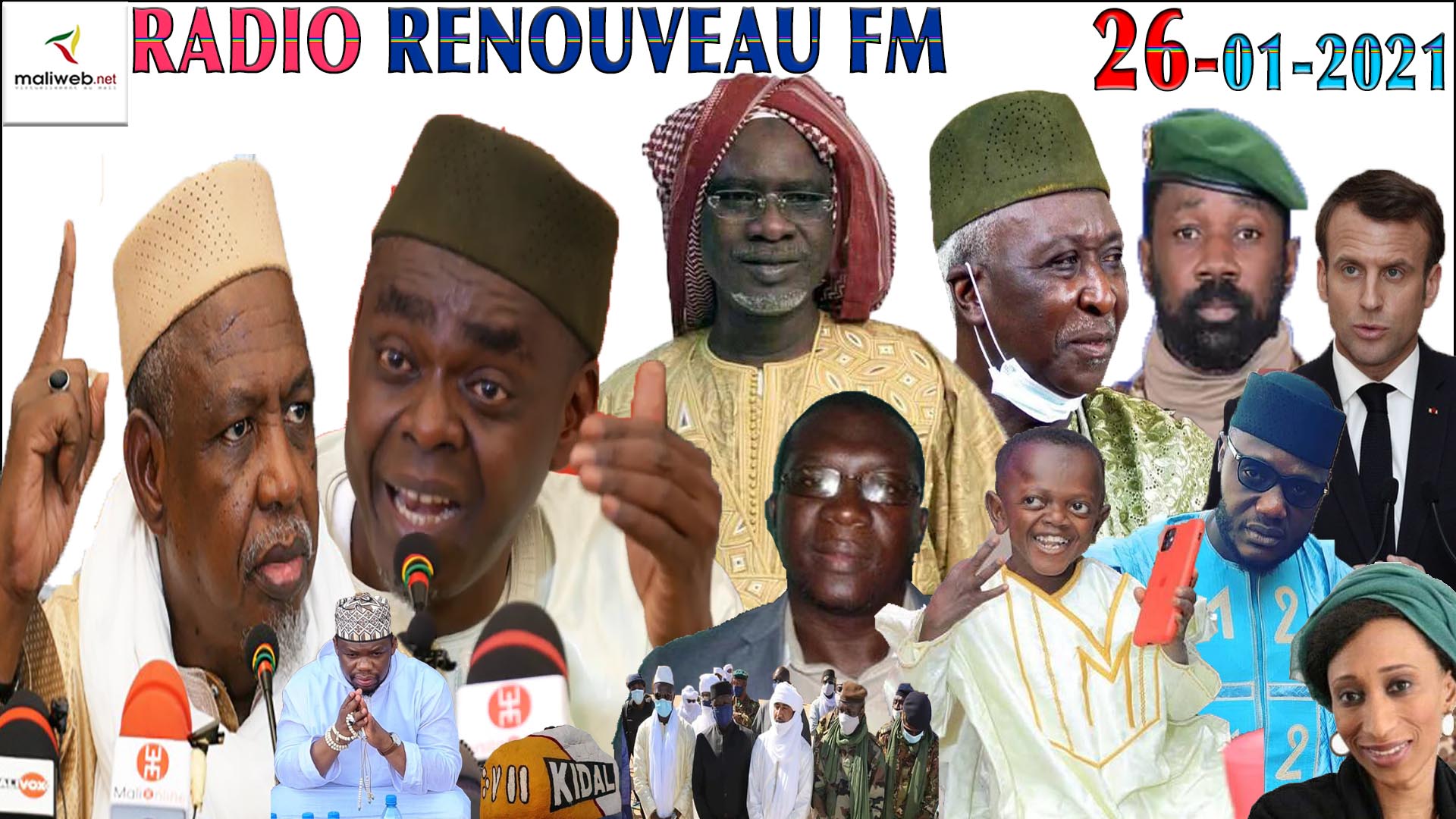 La Revue de Presse de la Radio RENOUVEAU FM du 26 janvier 2021