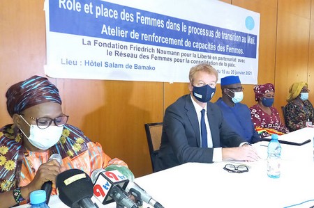 Processus de transition au Mali : Débat sur la participation des femmes