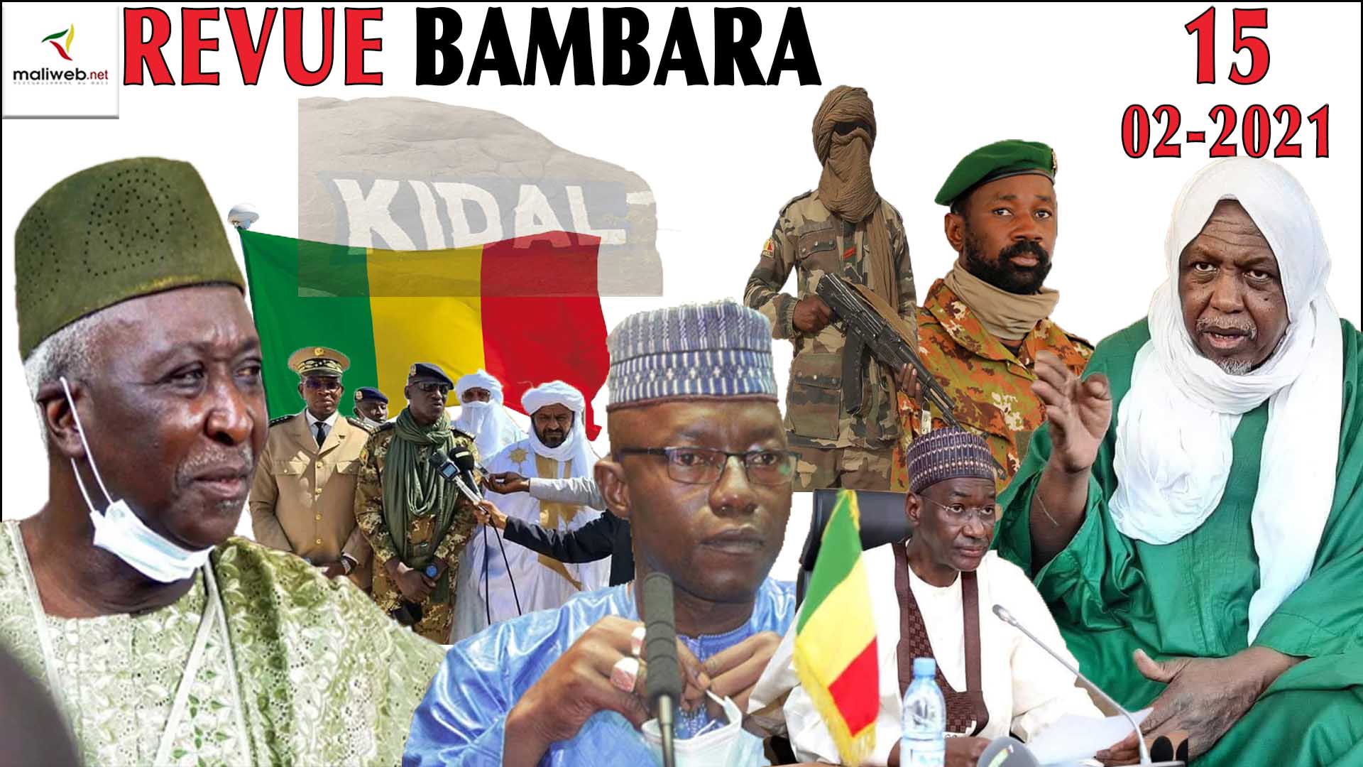 La Revue de Presse en Bambara du 15 Février 2021