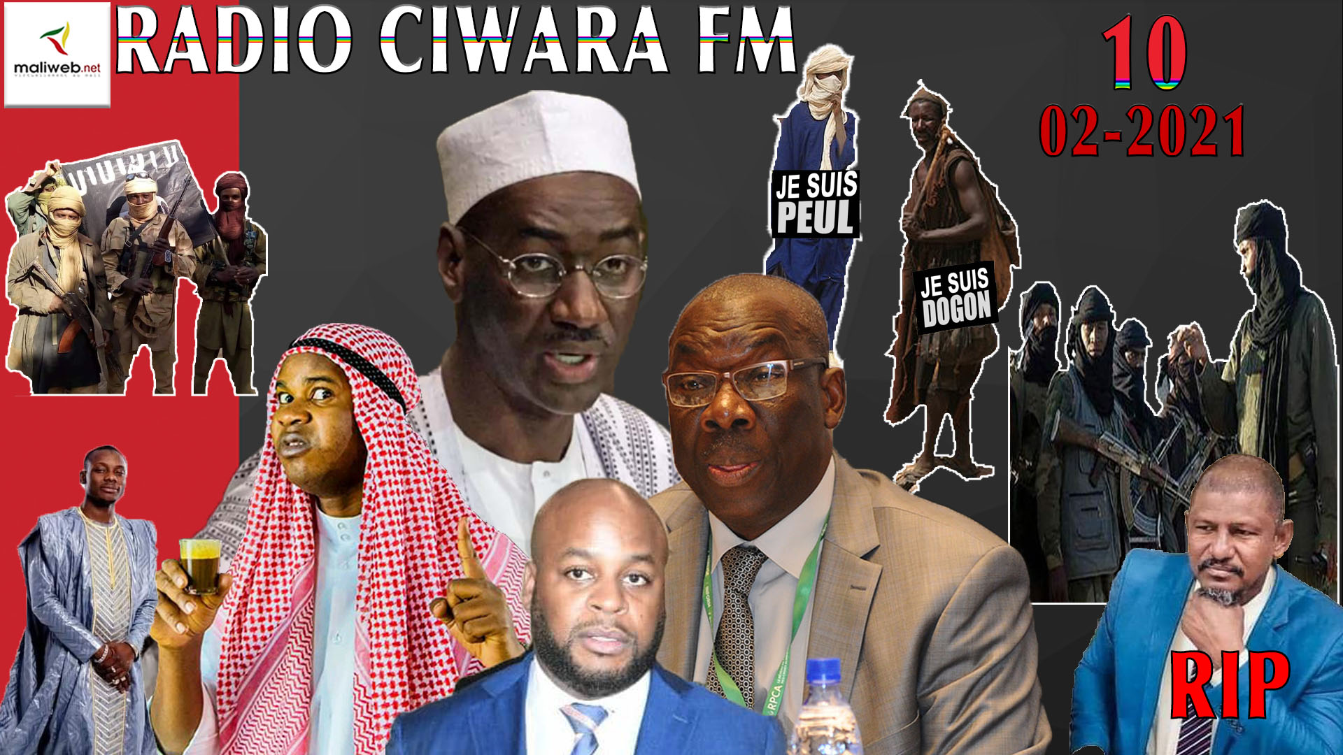 La Revue de Presse de la RADIO CIWARA FM du 10 février 2021