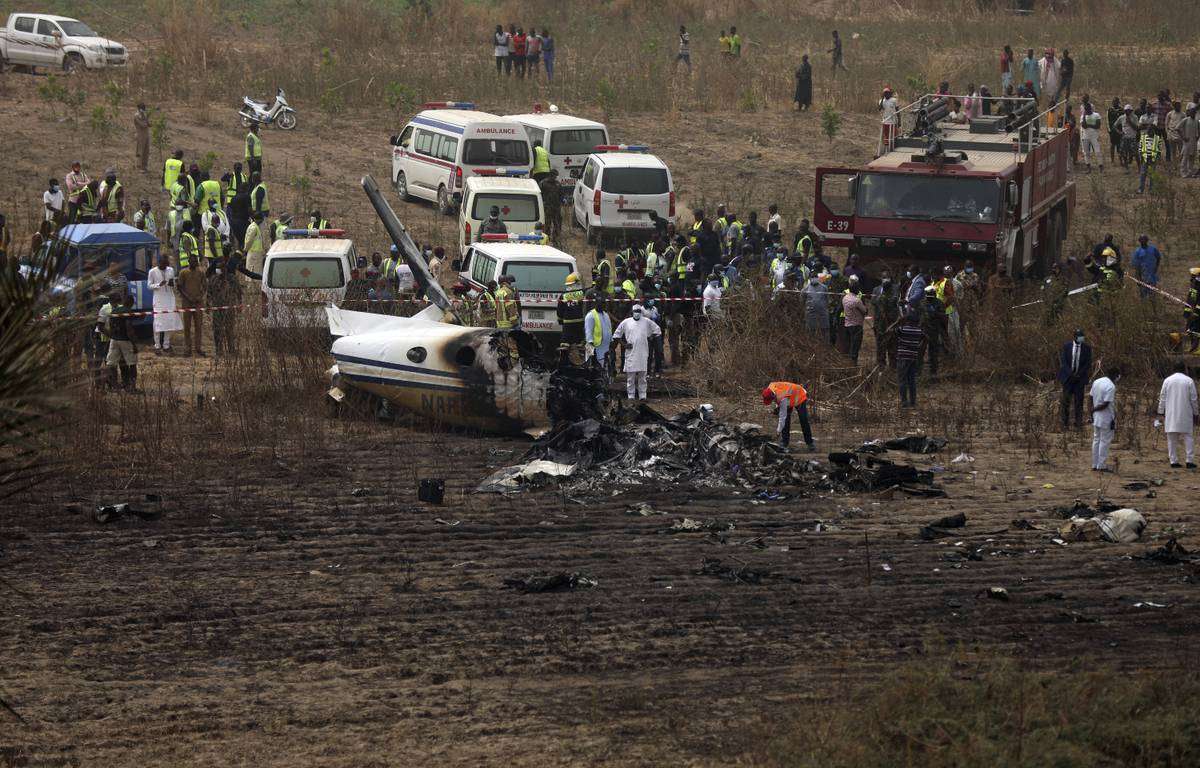 Nigeria : Un avion militaire s’écrase lors d’une mission de surveillance, sept morts