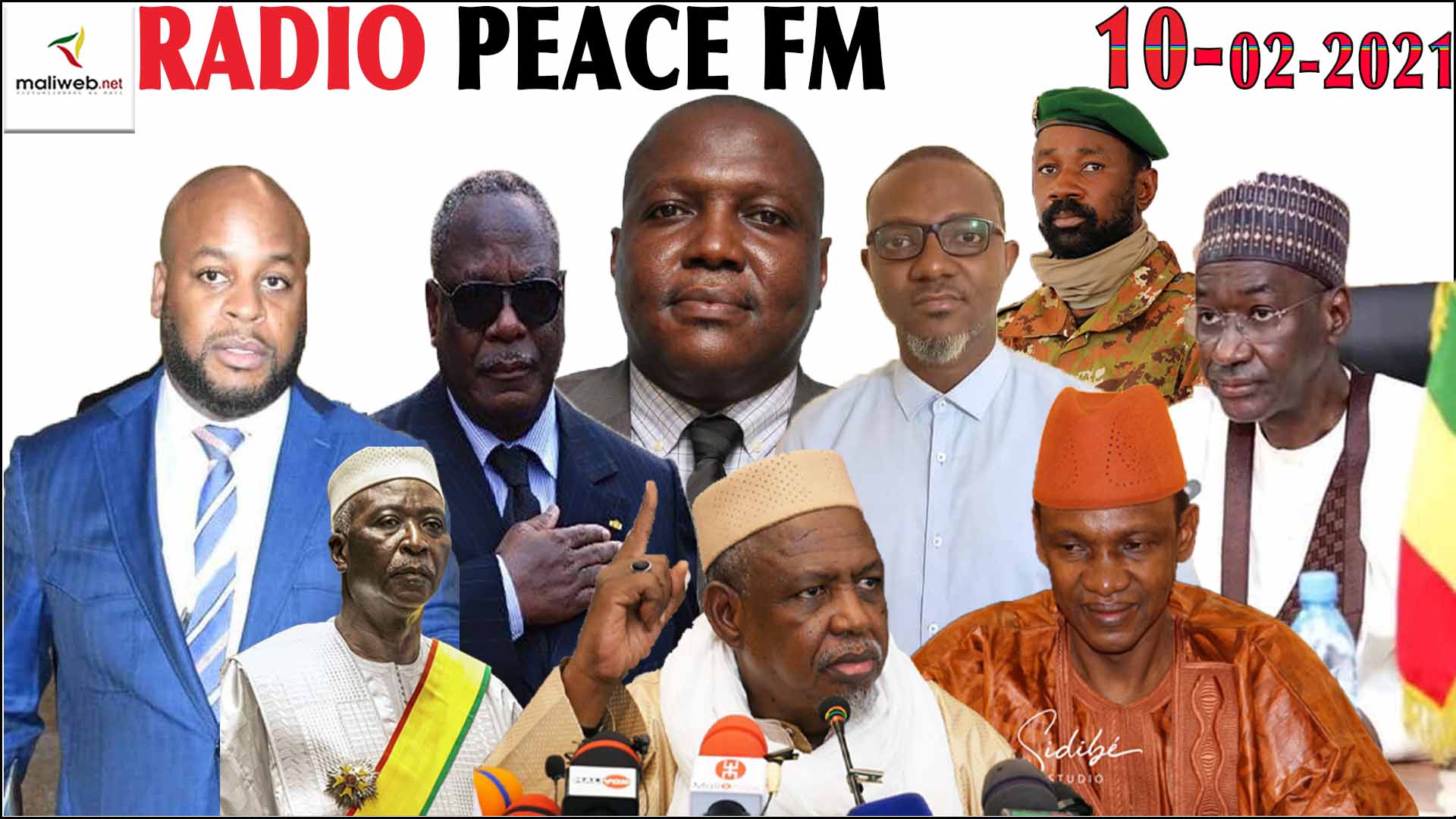 La Revue de Presse de la Radio PEACE FM du 10 février 2021