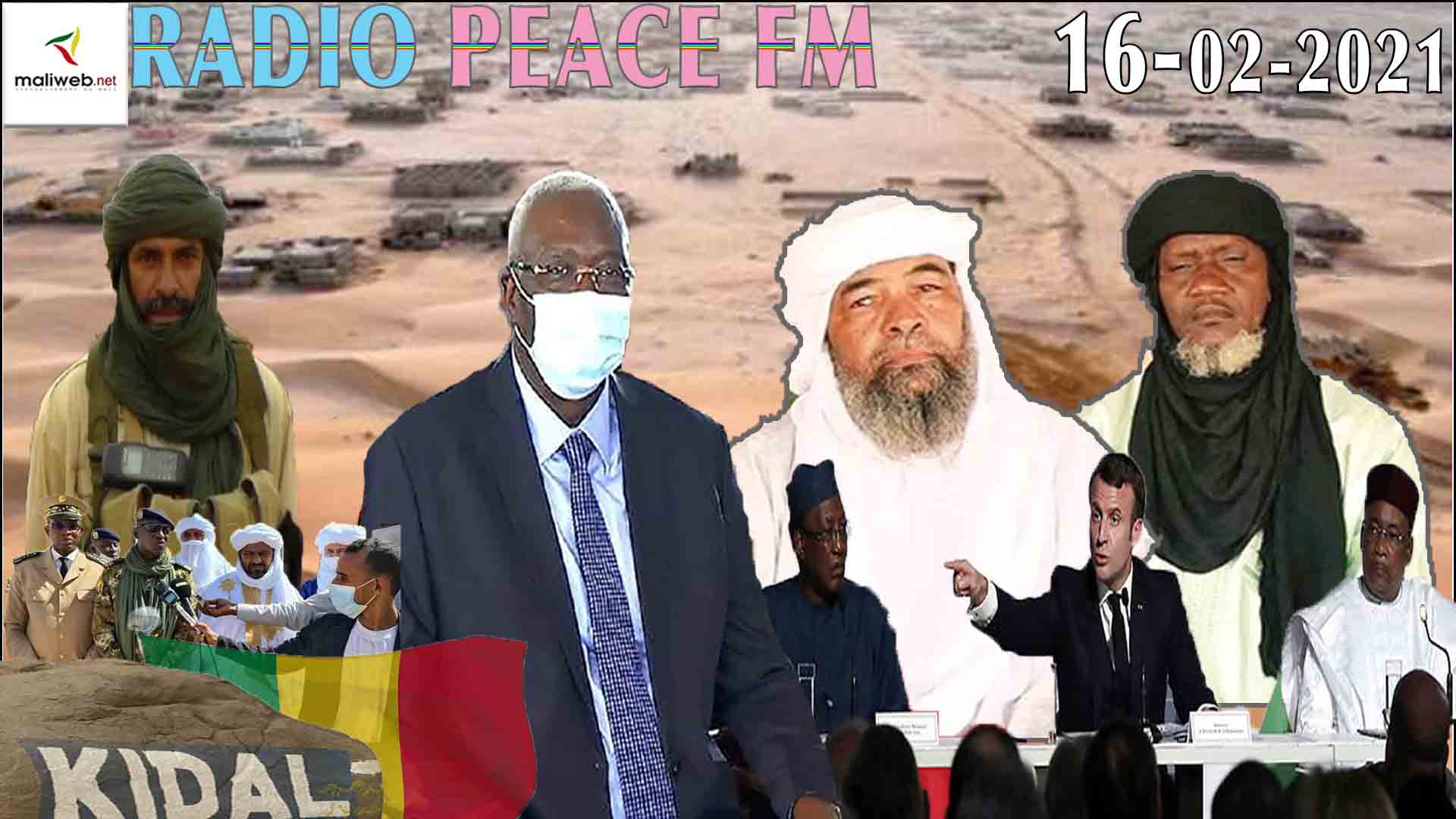 La Revue de Presse de la RADIO PEACE FM du 15 février 2021