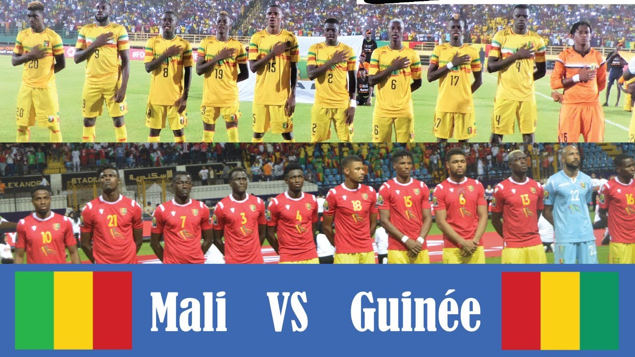 Mali - Guinée Demi-finales de Championnat d'Afrique (Live )