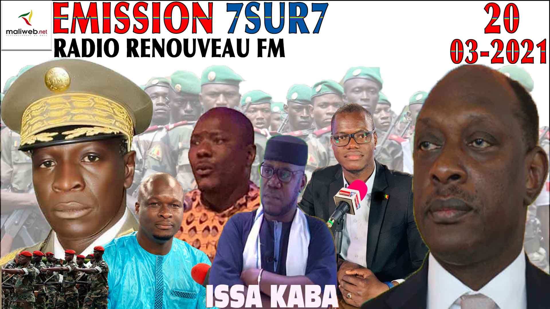 Emission 7SUR7 de la Radio Renouveau FM du 20 Mars 2021