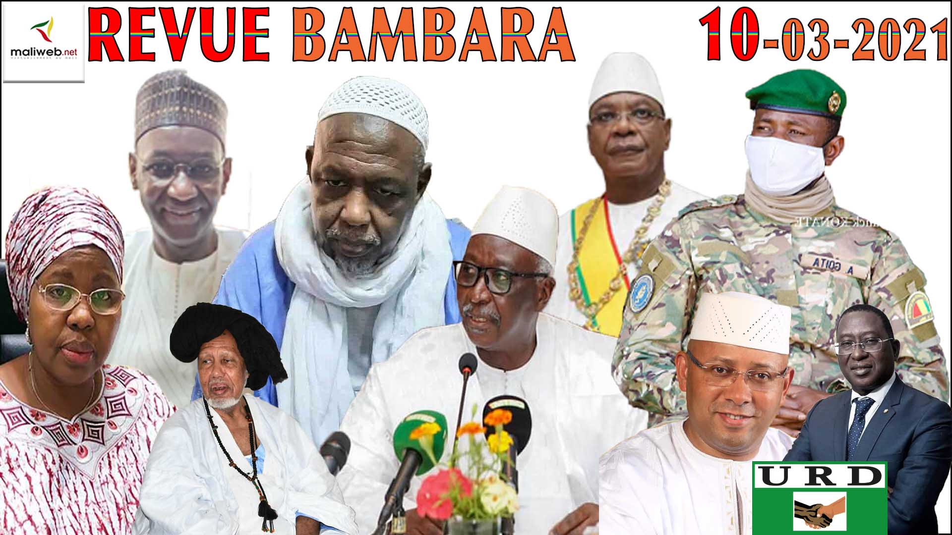 La Revue de Presse en Bambara du 10 mars 2021