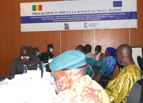 Accès à la justice :  un atelier de réflexion pour les acteurs des régions de Mopti et Ségou