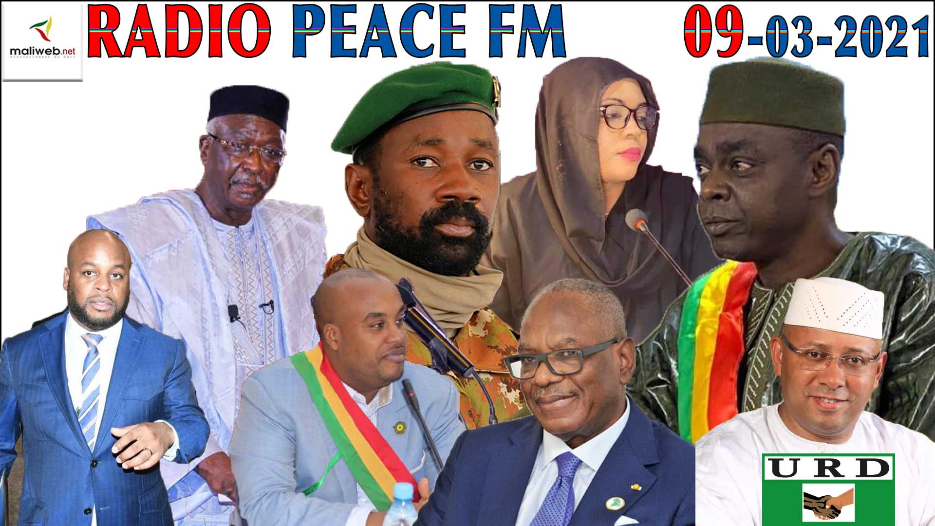 La Revue de Presse de la RADIO PEACE FM du 09 Mars 2021