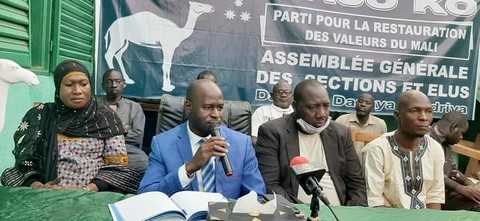 Après son élection à la tête du PRVM FASOKO :  Le nouveau président Samba Coulibaly reçoit les soutiens de la Copam-Faso jigi